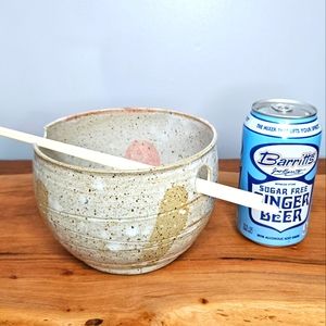 Noodle Bowl Stoneware Clay - Earth Tones